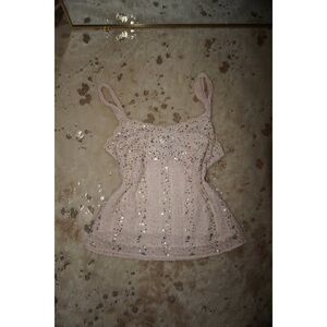Vintage Ann Taylor Embellished Tank